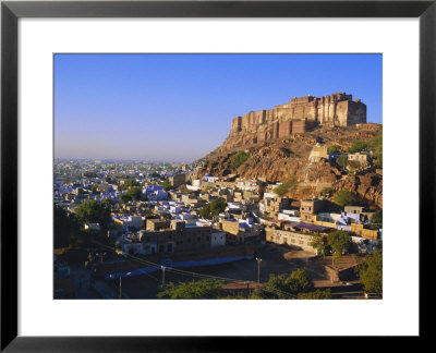 Meherangarh Fort On Hill Above Jodhpur, Rajasthan, India by Bruno Morandi Pricing Limited Edition Print image
