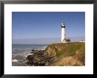 Pigeon Point Lighthouse, Now A Youth Hostel, San Mateo Coast Of California, South Of San Francisco by Lee Foster Pricing Limited Edition Print image