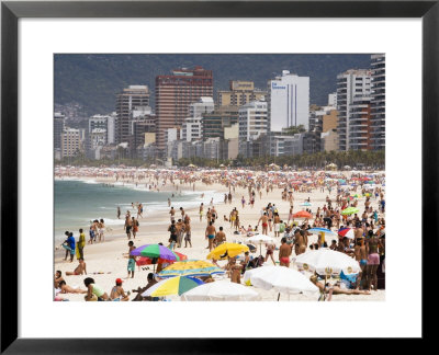 People Enjoying The Beach And Surf At Ipanema Beach by Tim Hughes Pricing Limited Edition Print image