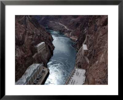 Hoover Dam's Power Substations Along The Colorado River by Stacy Gold Pricing Limited Edition Print image