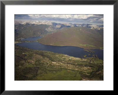 Grand Lake And Lake Granby Are West Of Rocky Mountain National Park, Colorado by Michael S. Lewis Pricing Limited Edition Print image