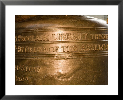 Text On The Liberty Bell by Tim Laman Pricing Limited Edition Print image