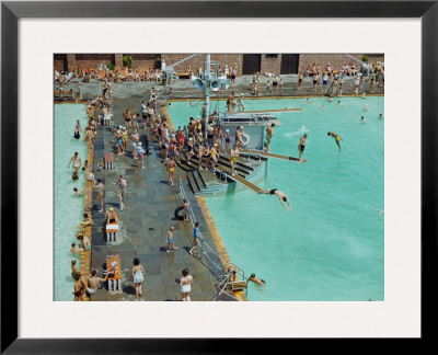Jones Beach State Park Bathing Pool by B. Anthony Stewart Pricing Limited Edition Print image