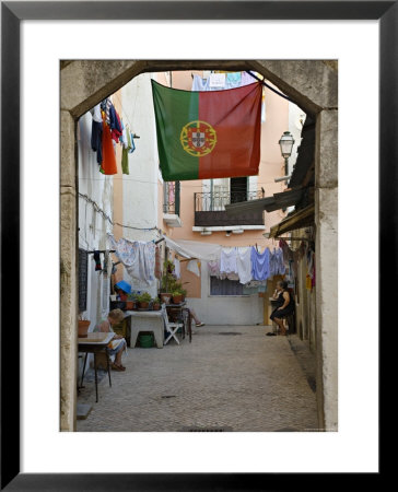 Courtyard, Lisbon, Portugal by Demetrio Carrasco Pricing Limited Edition Print image