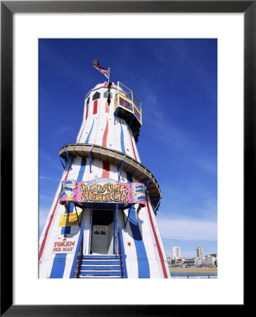 Helter Skelter At Brighton Pier, Brighton, Sussex, England by Steve Vidler Pricing Limited Edition Print image