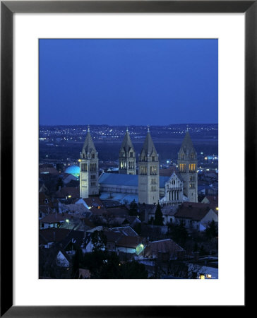 Basilica Of St. Peter, Pecs, Southern Transdanubia, Hungary by Doug Pearson Pricing Limited Edition Print image