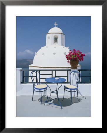 Greek Orthodox Church In Fira, On Santorini, Cyclades, Greek Islands, Greece, Europe by Gavin Hellier Pricing Limited Edition Print image