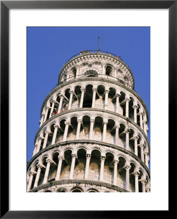 Leaning Tower, Or Campanile, 179Ft High, 14Ft Out Of Perpendicular, At Pisa, Tuscany, Italy by Rawlings Walter Pricing Limited Edition Print image