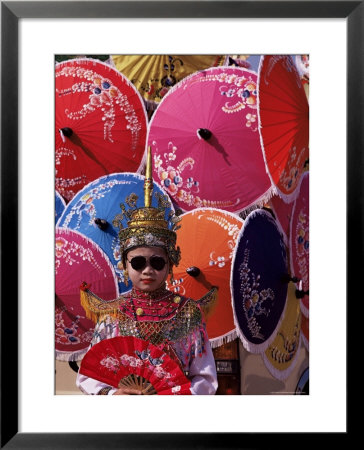 Boy In Shan Costume At Handicraft Festival, Chiang Mai, Thailand, Southeast Asia by Alain Evrard Pricing Limited Edition Print image