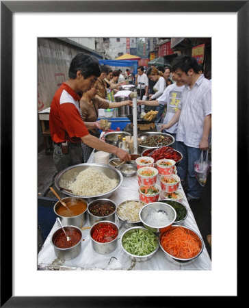 Food Market In Wuhan, Hubei Province, China by Andrew Mcconnell Pricing Limited Edition Print image