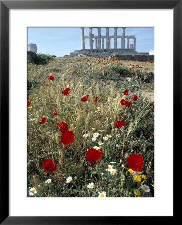 Temple Of Poseidon, Sounion (Sounio), Greece by Adam Woolfitt Pricing Limited Edition Print image