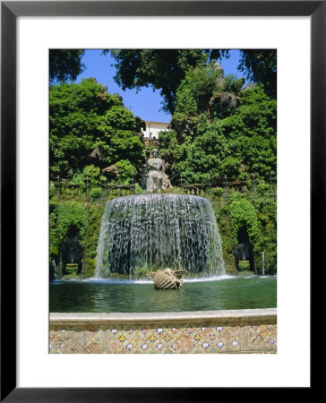 Villa D'este, Tivoli, Lazio, Italy by Bruno Morandi Pricing Limited Edition Print image