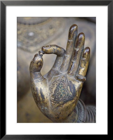 Close-Up Of The Hand Of Ganga, Kathmandu Valley, Nepal by Don Smith Pricing Limited Edition Print image