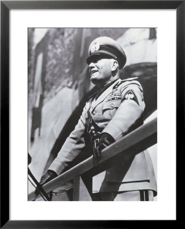 Benito Mussolini by A. Villani Pricing Limited Edition Print image