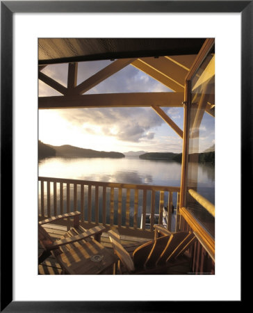 King Pacific Lodge, Sunset Over Pacific Ocean by Richard Nowitz Pricing Limited Edition Print image