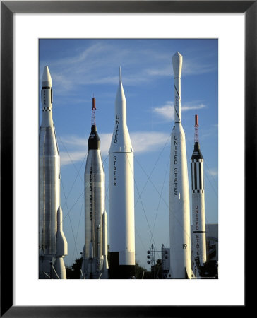 The Rocket Garden In Cape Kennedy, Florida by Richard Nowitz Pricing Limited Edition Print image