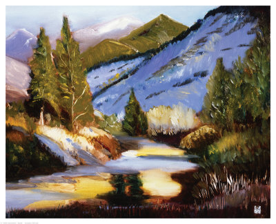 Colorado Mountains Dream by Judith D'agostino Pricing Limited Edition Print image