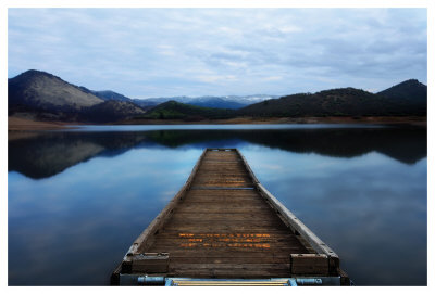 Emigrant Lake Dock I by Shane Settle Pricing Limited Edition Print image