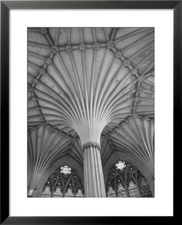 Fluted Columns Of The Wells Cathedral by Dmitri Kessel Pricing Limited Edition Print image