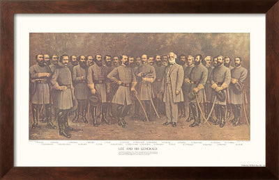 Robert E. Lee And His Generals by Mathews Pricing Limited Edition Print image