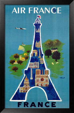 Air France by Bernard Villemot Pricing Limited Edition Print image