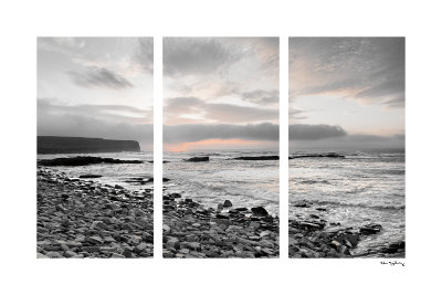 Sunset At Brough Head Ii by Alan Machrowicz Pricing Limited Edition Print image