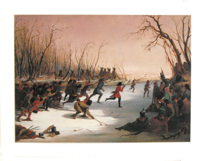 Ballplay Of The Dakotas by Seth Eastman Pricing Limited Edition Print image
