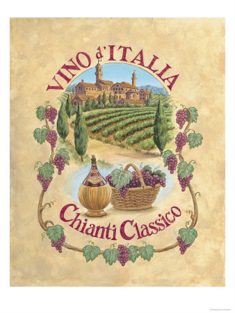 Vino D'italia by Elizabeth Garrett Pricing Limited Edition Print image