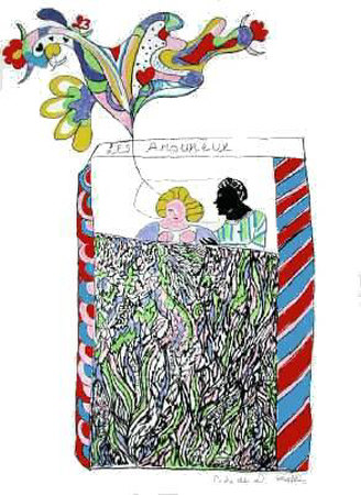Les Amoureux by Niki De Saint Phalle Pricing Limited Edition Print image