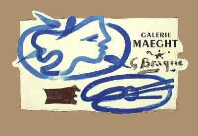 Galerie Maeght, 1950 by Georges Braque Pricing Limited Edition Print image