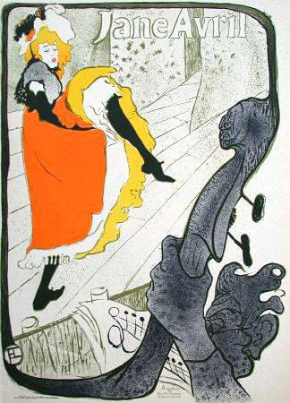 Jane Avril I by Henri De Toulouse-Lautrec Pricing Limited Edition Print image