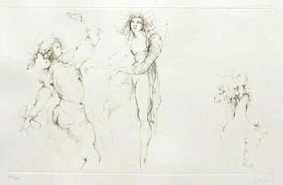 Variations Viii by Leonor Fini Pricing Limited Edition Print image