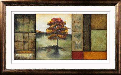Autumnal Impressions I by Jennifer Goldberger Pricing Limited Edition Print image
