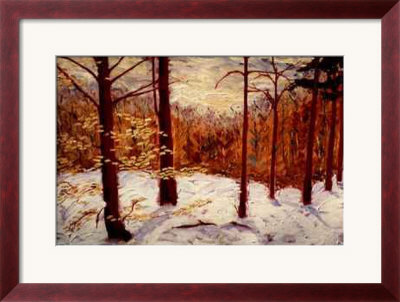 The Red Forest by Robert Pellelt Pricing Limited Edition Print image