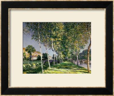 A Road In Louveciennes, 1883 by Alfred Sisley Pricing Limited Edition Print image