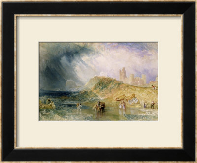 Holy Island, Northumberland, Circa 1820 by William Turner Pricing Limited Edition Print image
