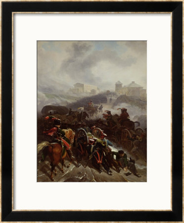 The French Army Crossing The Sierra De Guadarrama, Spain, December 1808, 1812 by Nicolas Antoine Taunay Pricing Limited Edition Print image