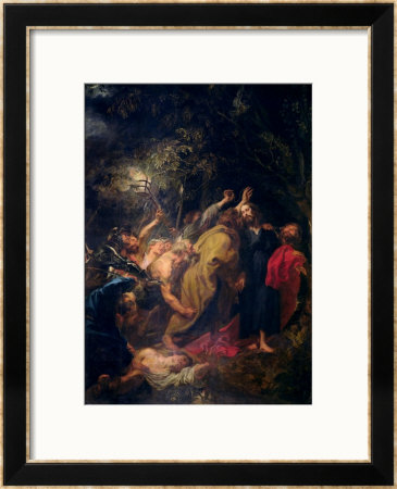 The Arrest Of Christ In The Gardens, Circa 1628-30 by Sir Anthony Van Dyck Pricing Limited Edition Print image