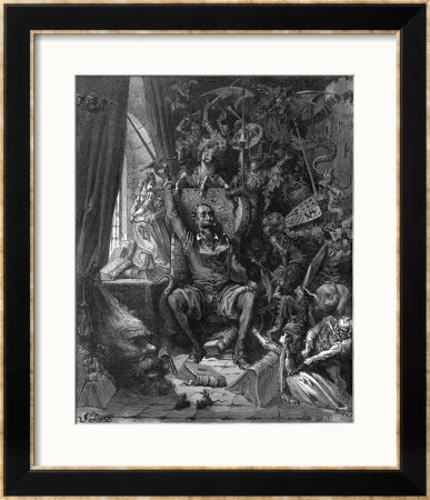 Don Quixote Relives His Past Glories by Gustave Doré Pricing Limited Edition Print image