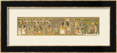 Judgement Of The Dead Before Osiris In The Underworld by E.A. Wallis Budge Pricing Limited Edition Print image