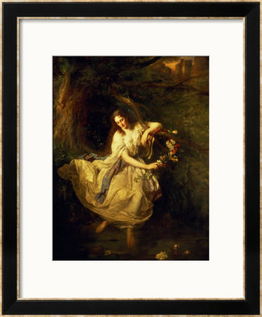 Ophelia by Wilhelm Carl F. Trautschold Pricing Limited Edition Print image