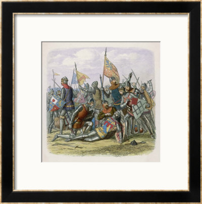Sir Henry Percy's Rebellion: The Battle Of Shrewsbury, Hotspur Killed by James Doyle Pricing Limited Edition Print image