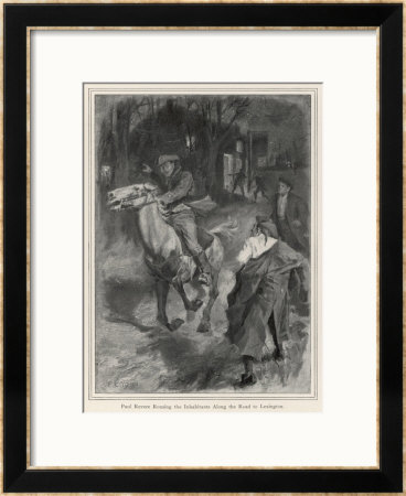 Paul Revere Riding by F.C. Yohn Pricing Limited Edition Print image