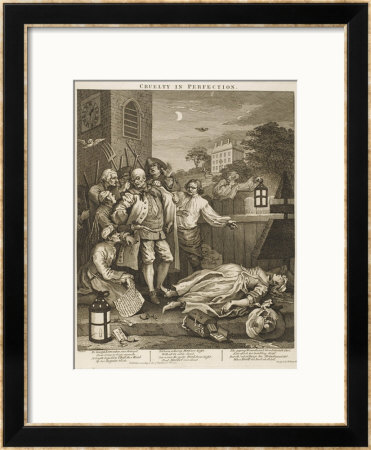Cruelty In Perfection Young Woman Deceived And Murdered by William Hogarth Pricing Limited Edition Print image