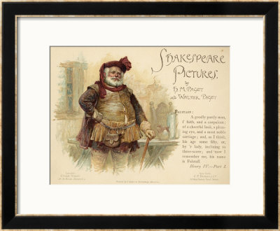 Henry Vi, Falstaff by H.M. Paget Pricing Limited Edition Print image