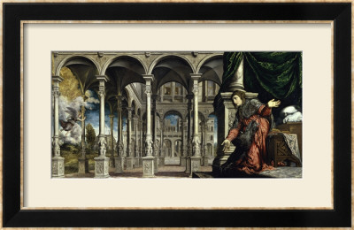 The Annunciation by Paris Bordone Pricing Limited Edition Print image
