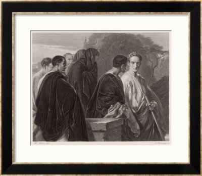 Julius Caesar, Caesar And The Conspirators by M. Adamo Pricing Limited Edition Print image