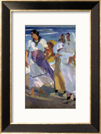 Valencian Fisherwomen, 1915 by Joaquin Sorolla Y Bastida Pricing Limited Edition Print image
