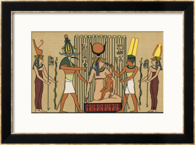 Isis She Suckles Horus In The Papyrus Swamps by E.A. Wallis Budge Pricing Limited Edition Print image