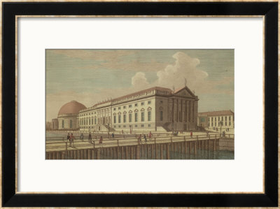 View Of The Opera House In Berlin, 1773 by Johann Georg Rosenberg Pricing Limited Edition Print image